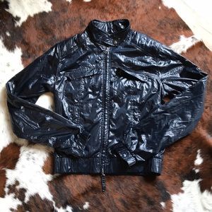 Calvin Klein Jeans Metallic Biker Jacket
